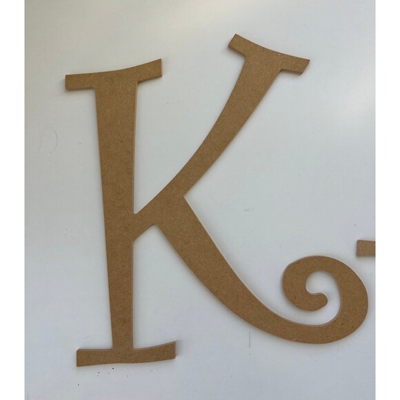 3 Large Wooden Letters for Girls Bedroom Room Wall (K,R,A) Michaels Crafts - Picture 2 of 4